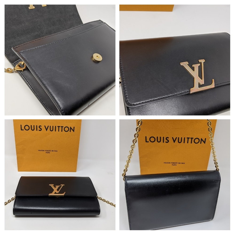 🚨 Sale! 🎉Louis Vuitton Black Bag Louise GM LV Sold out! - Picture 7 of 15